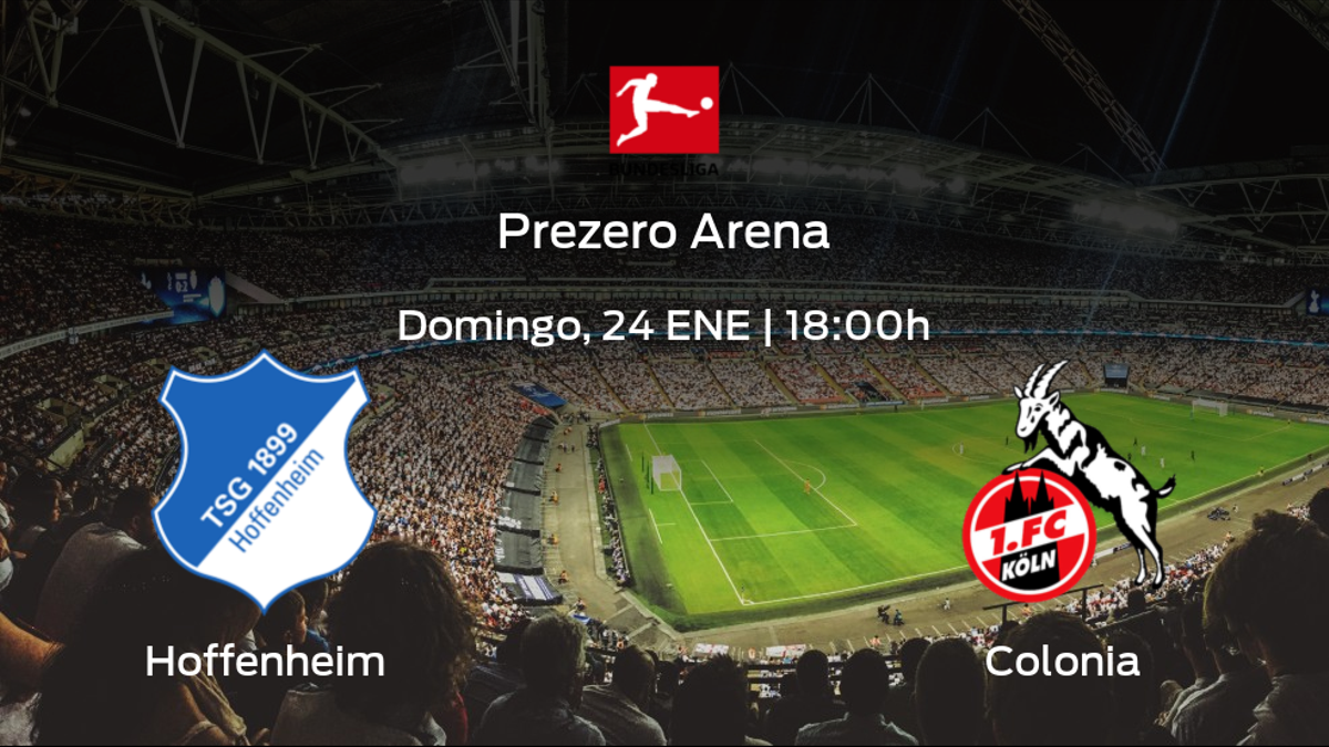 Previa del partido: el Hoffenheim recibe en su feudo al Colonia