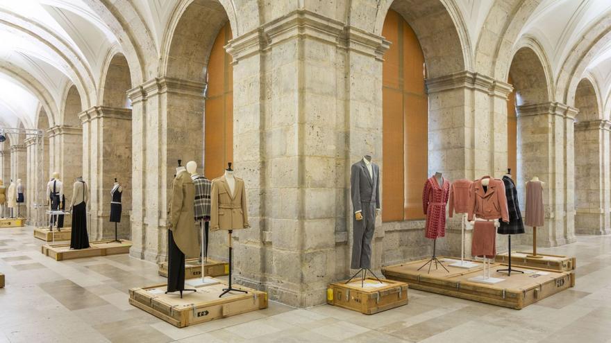 Perspectiva da mostra en Valladolid de David Delfín