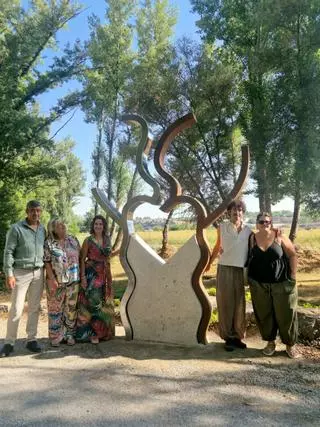 Teruel pone en valor el río Turia con una escultura que une arte, naturaleza y el espíritu de la ciudad