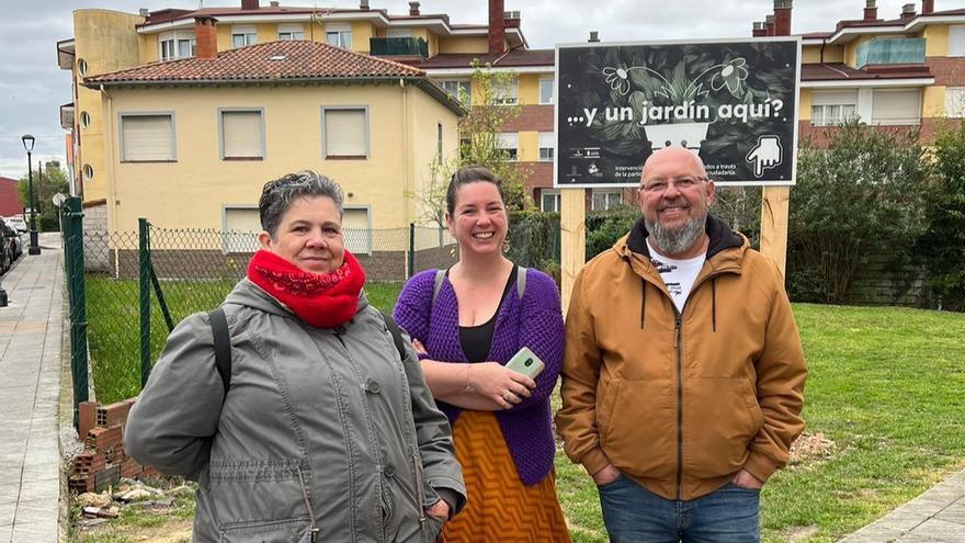 Llanera rehabilita espacios degradados: Lugo contará con dos jardines comunitarios para los vecinos