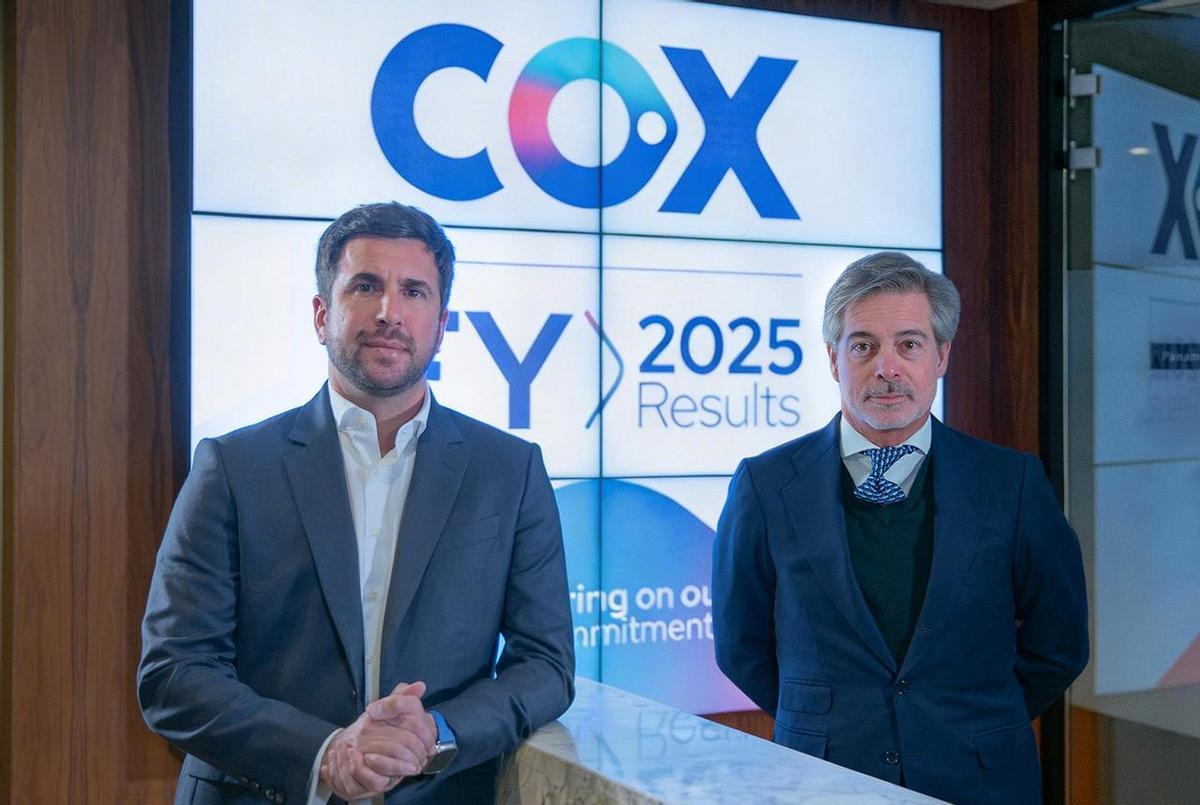 Cox eleva sus ingresos un 62% hasta los 1.140 millones de euros.