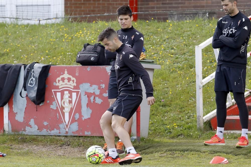 Entrenamiento del Sporting