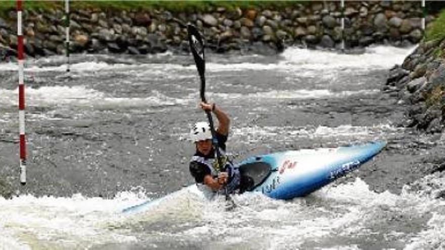 Marta Martínez va ser segona en la categoria de K1 femení i demà lluitarà per ser entre les millors