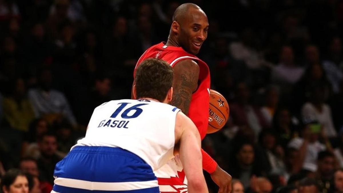 Kobe Bryant y Pau Gasol se citaron en el All Star