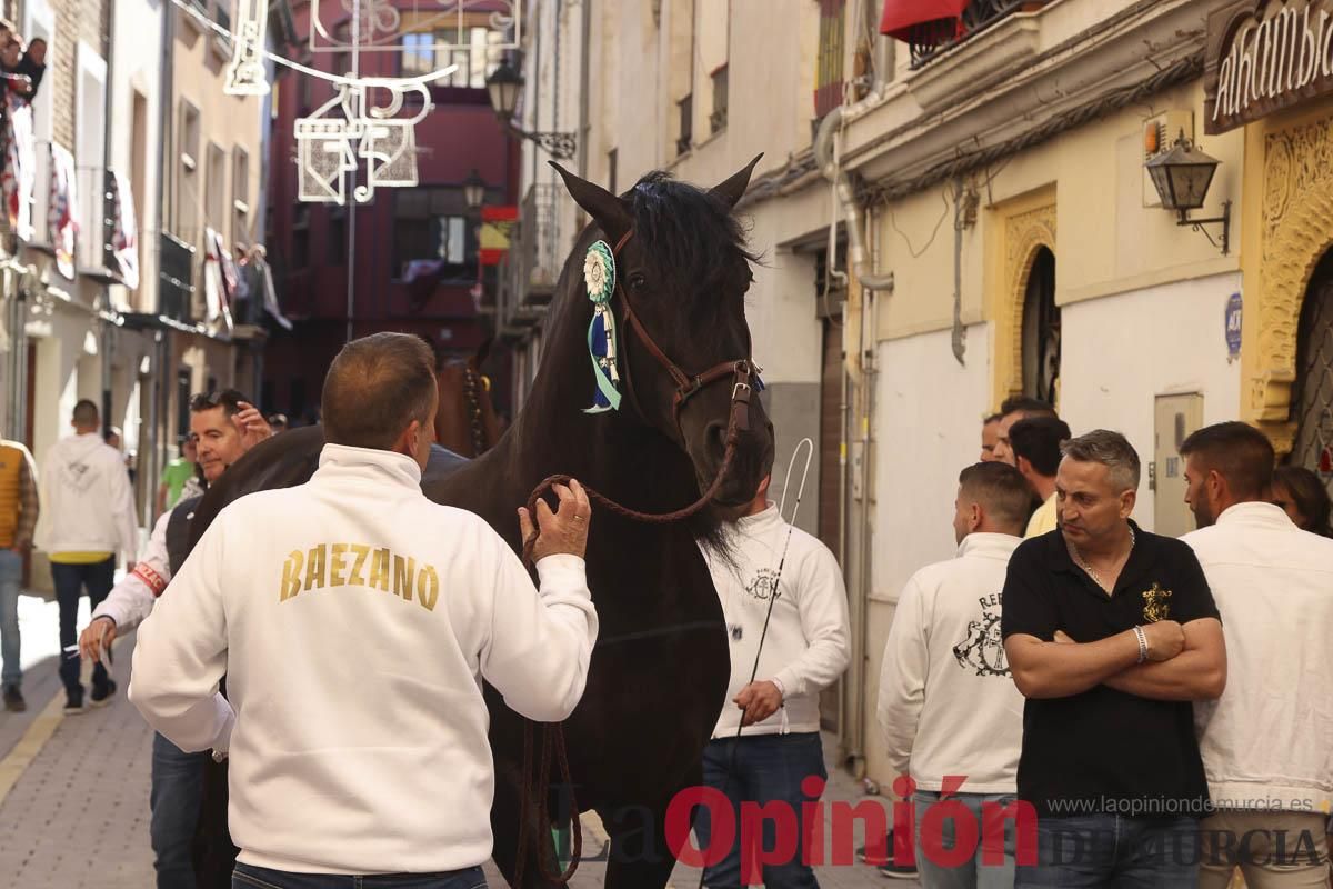 Concurso de caballo a pelo: pasacalles hasta el Hoyo en Caravaca