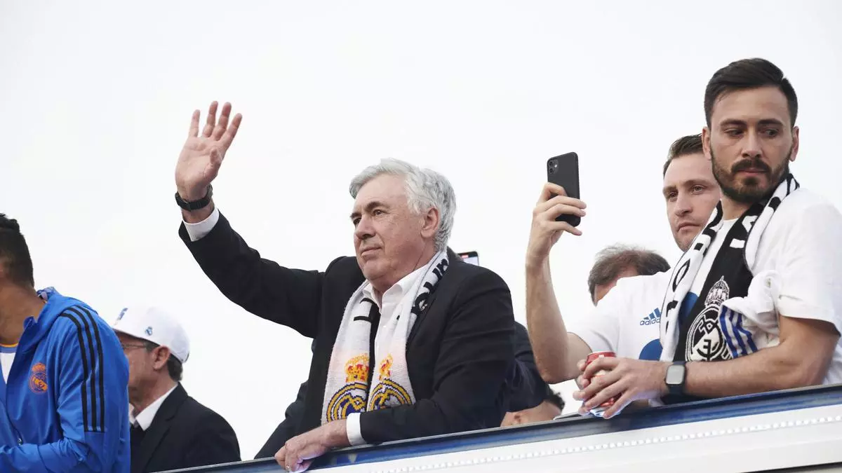 La emotiva despedida de Ancelotti: "Mi v赤nculo con el Real Madrid es eterno, ha sido un viaje incre赤ble"