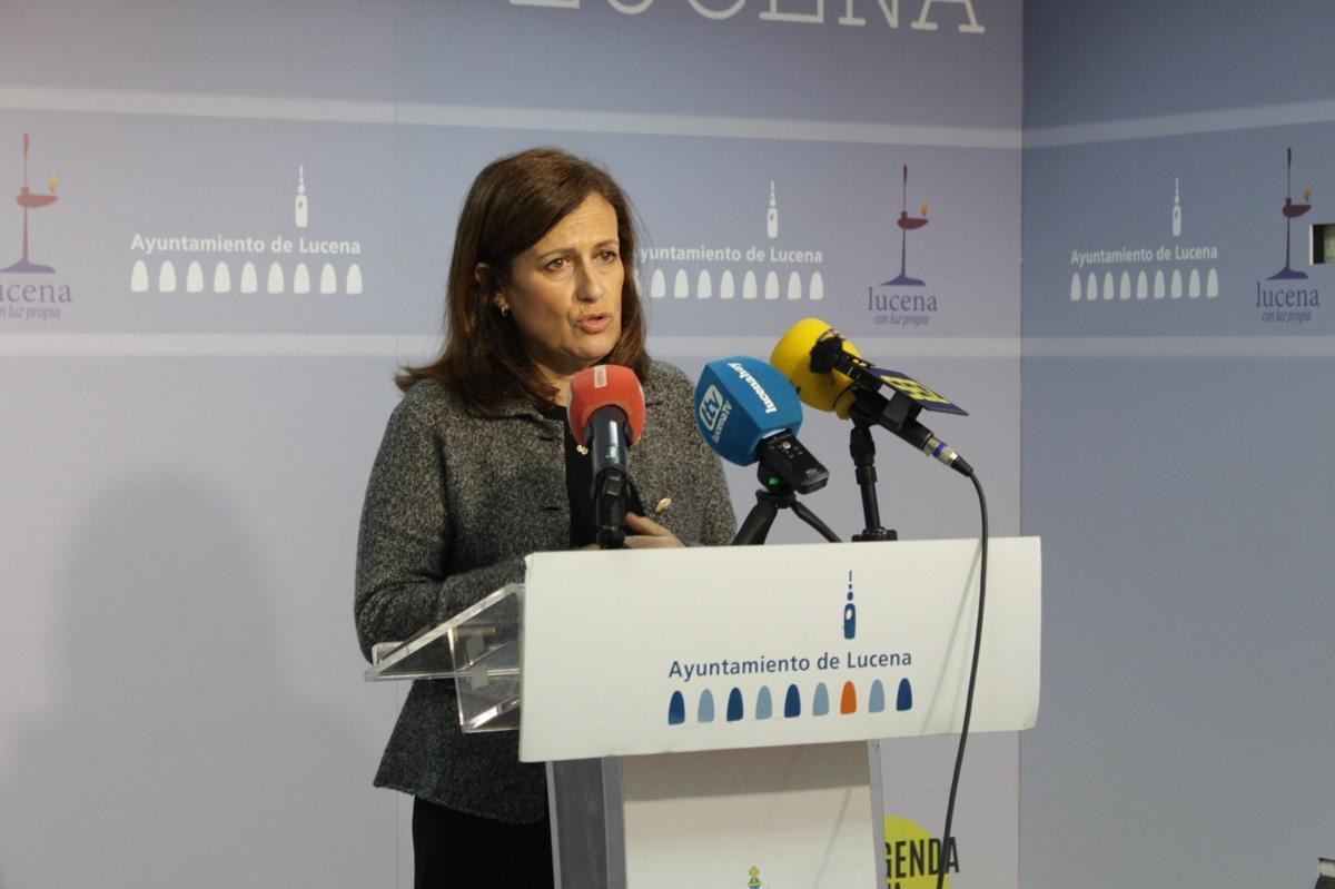 La concejala del PP de Lucena Miriam Ortiz, que se convertirá en parlamentaria andaluza del Partido Popular por Córdoba tras la renuncia de Aguirre, que se va al Senado.