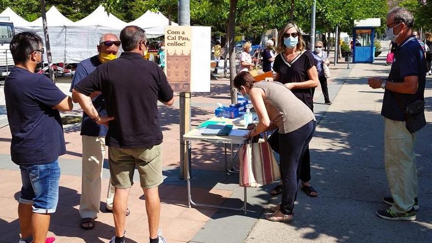 Recollida de signatures, aquest estiu, a favor d&#039;ubicar la biblioteca a Cal Pau