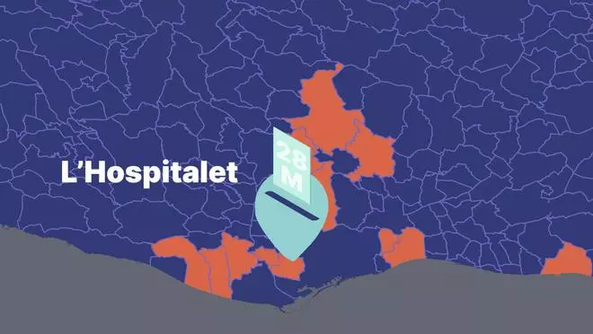 MAPA | ¿Qué votó tu vecino en L'Hospitalet el 28M? Busca los resultados calle a calle