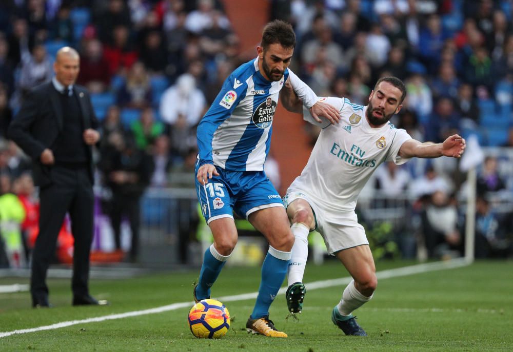 El Dépor sale goleado del Bernabéu