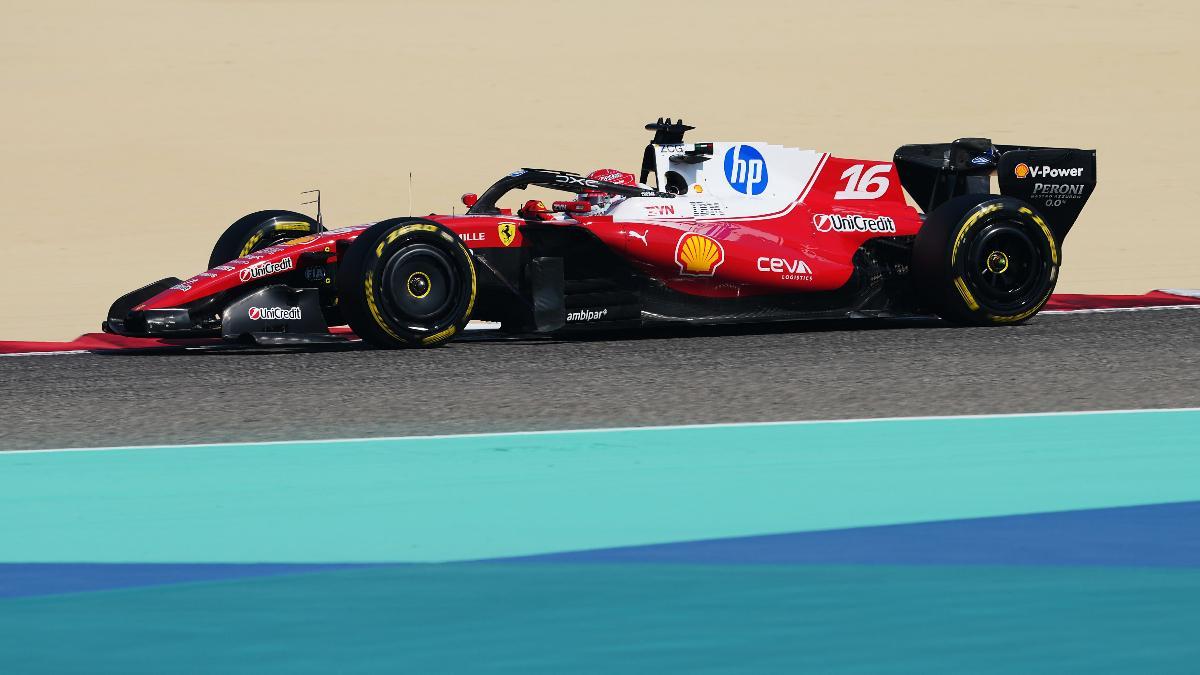 Leclerc, el más rápido este viernes por la mañana en el circuito de Sakhir