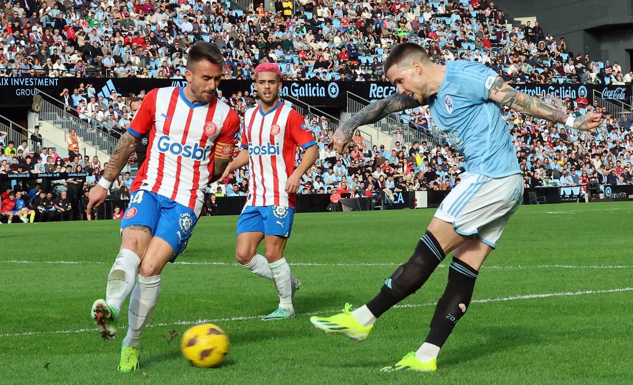 De la fiesta inicial a la decepción: las mejores imágenes del Celta-Girona