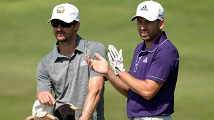 Ferrero, el caddie de García