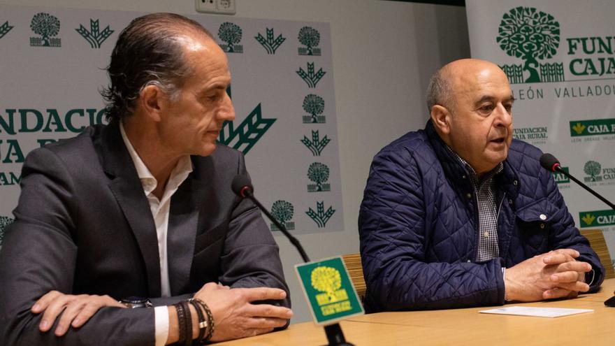 Óscar Iglesias y Feliciano Ferrero, en la presentación de las Jornadas Infosalud.