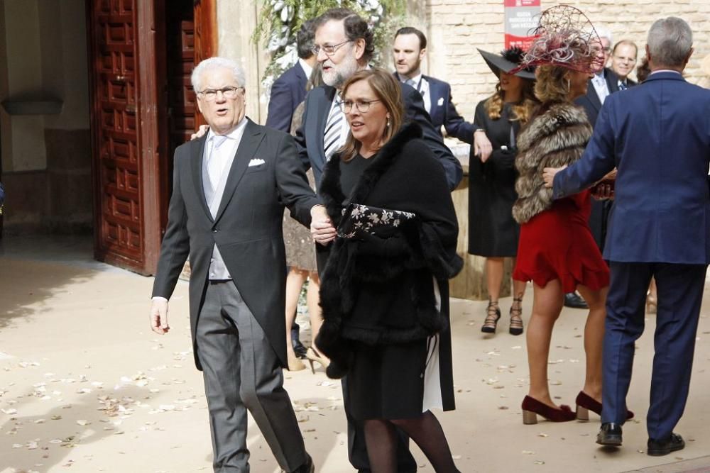 Mariano Rajoy acude a una boda en Cartagena