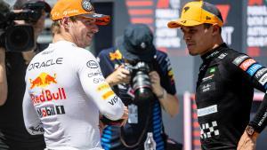 Max Verstappen y Lando Norris, cara a cara por el título
