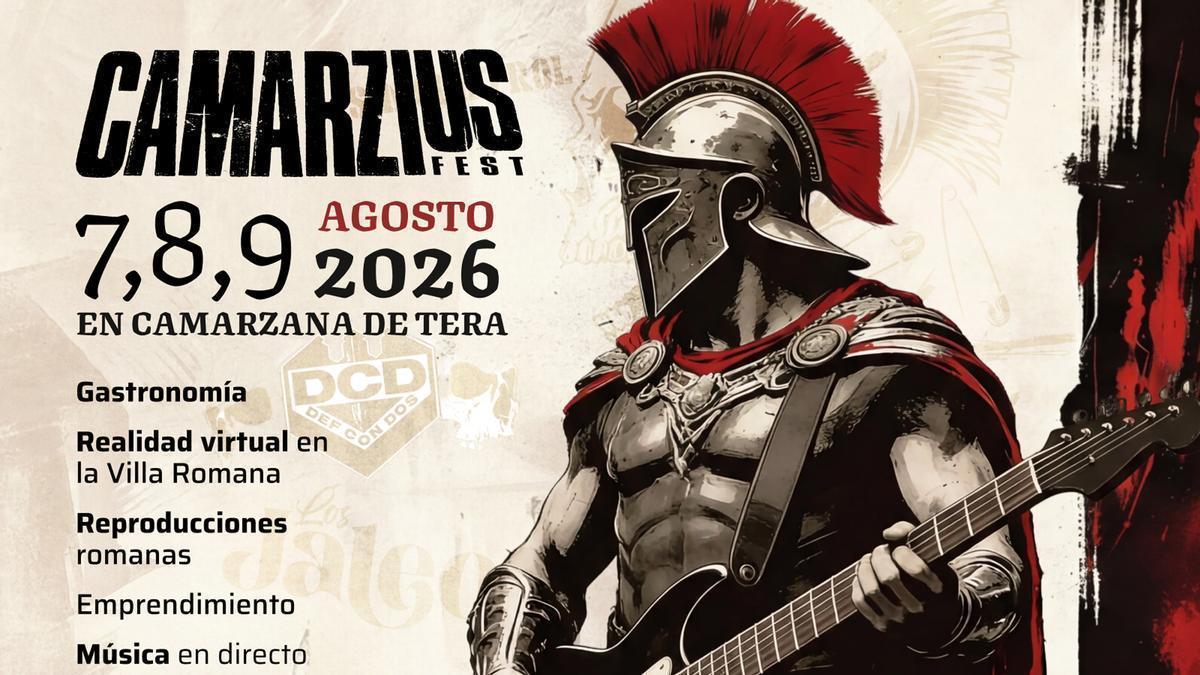 Cartel de la tercera edición de Camarzius Fest.