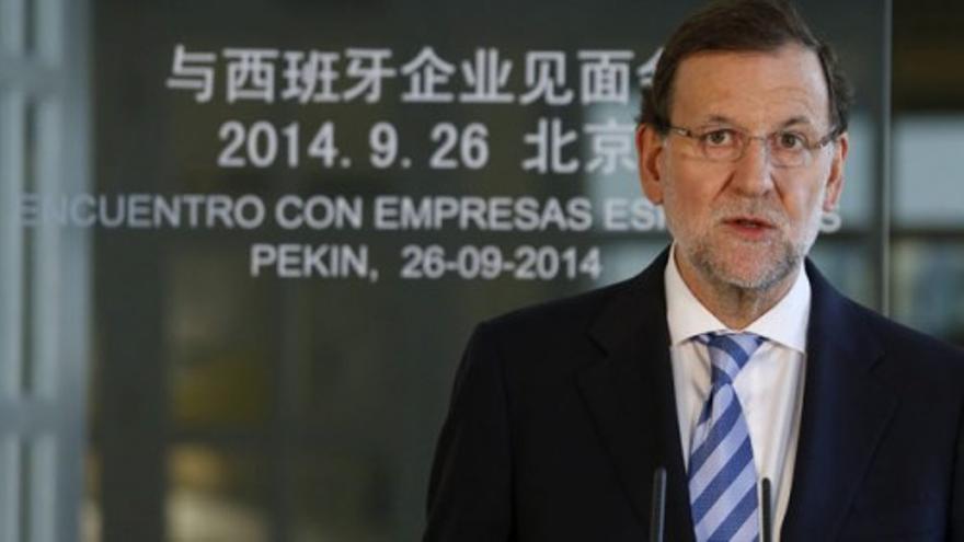 El lapsus de Rajoy en China