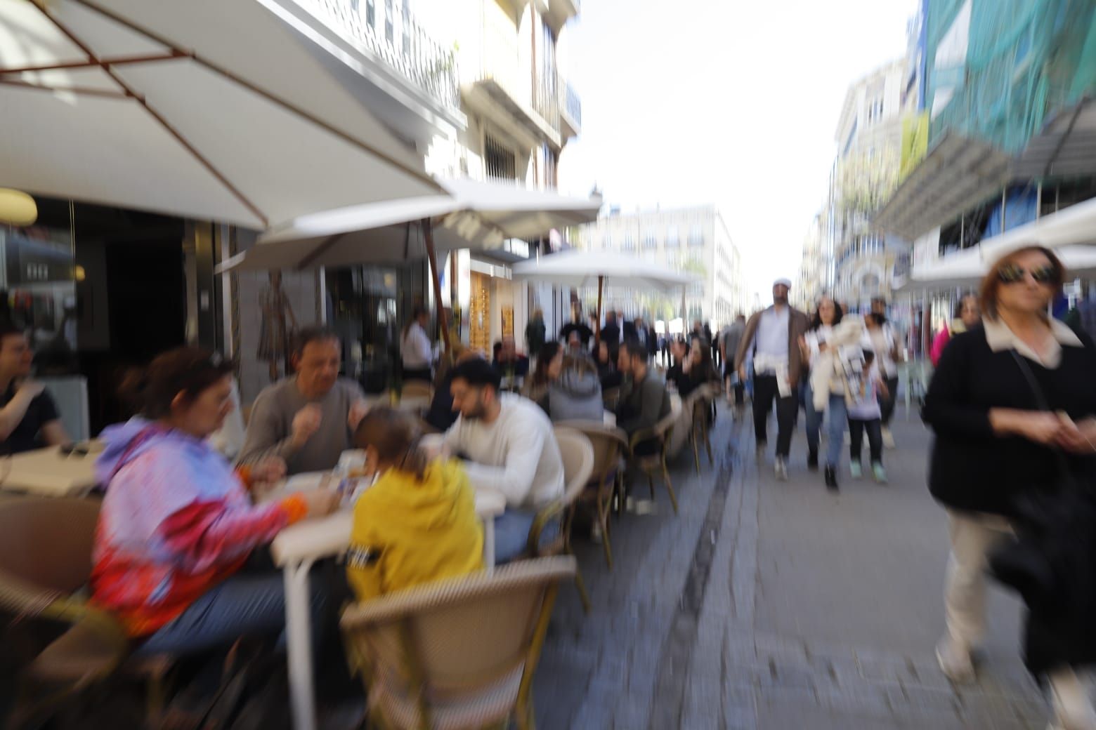 Llenazo en València durante el Sábado Santo