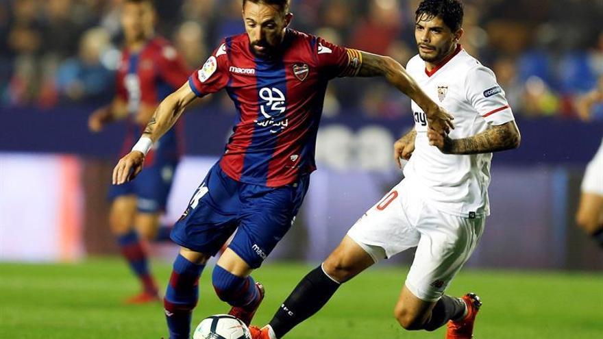 El Levante ratifica su gran momento y el Sevilla su crisis