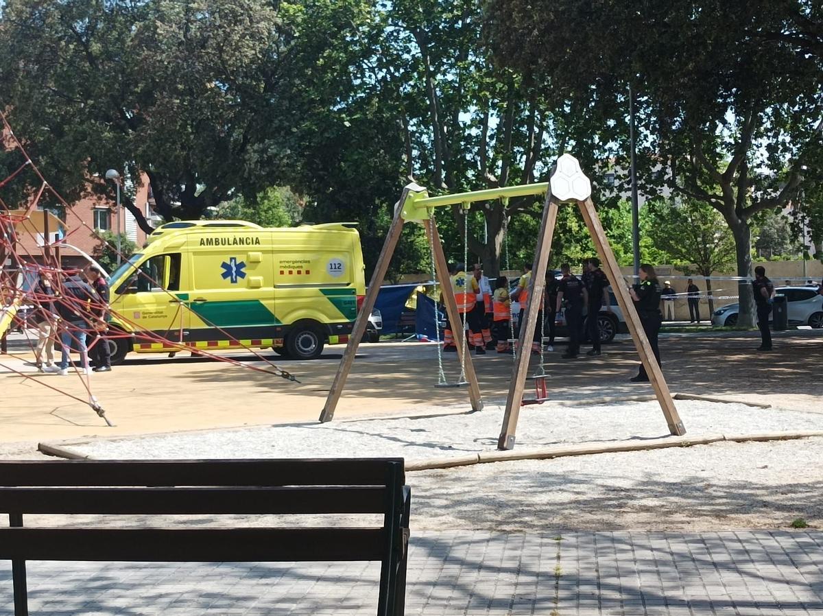 Les imatges del crim masclista a Figueres