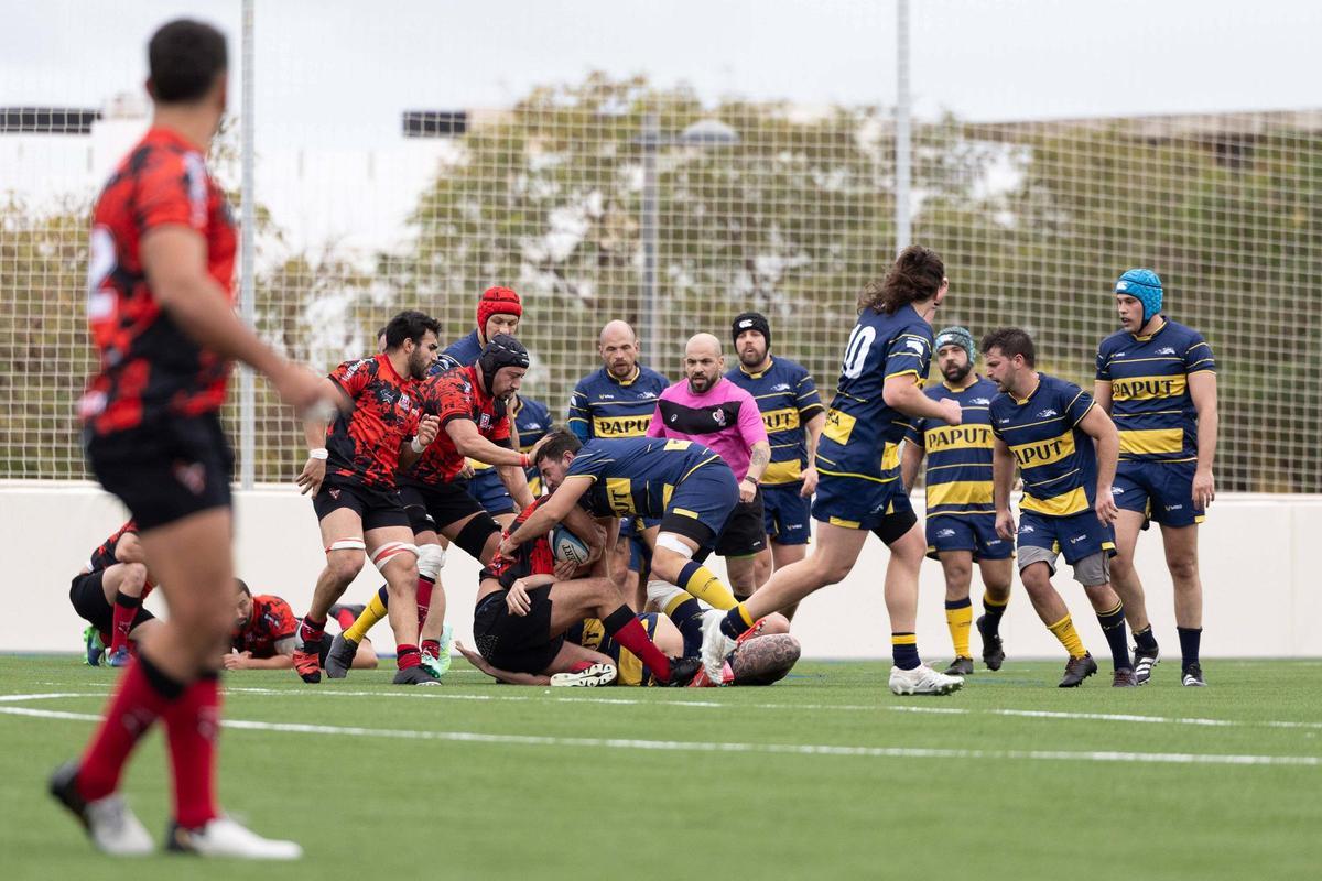 Primer partido en es Putxet: Ibiza Rugby-Menorca