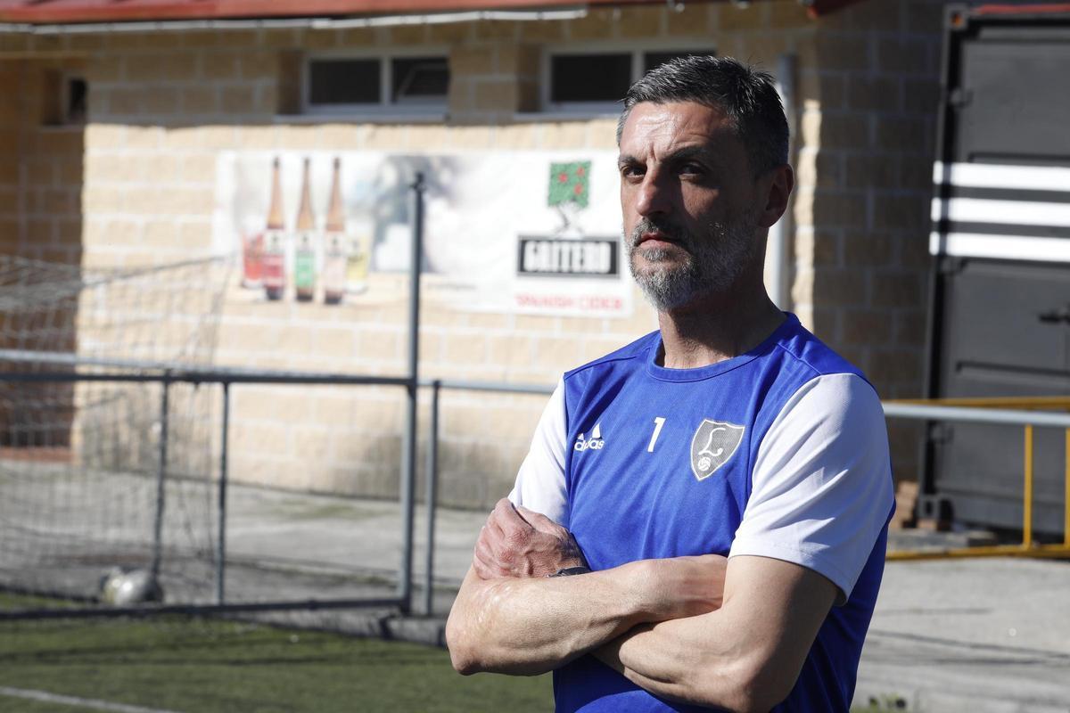 José Clemente Sánchez, entrenador de la selección de Asturias