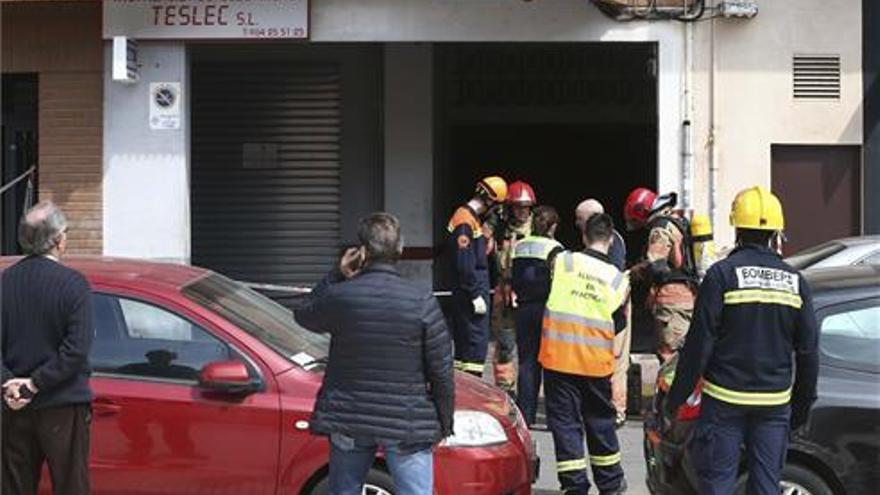 Nuevo incendio en un garaje de Castellón