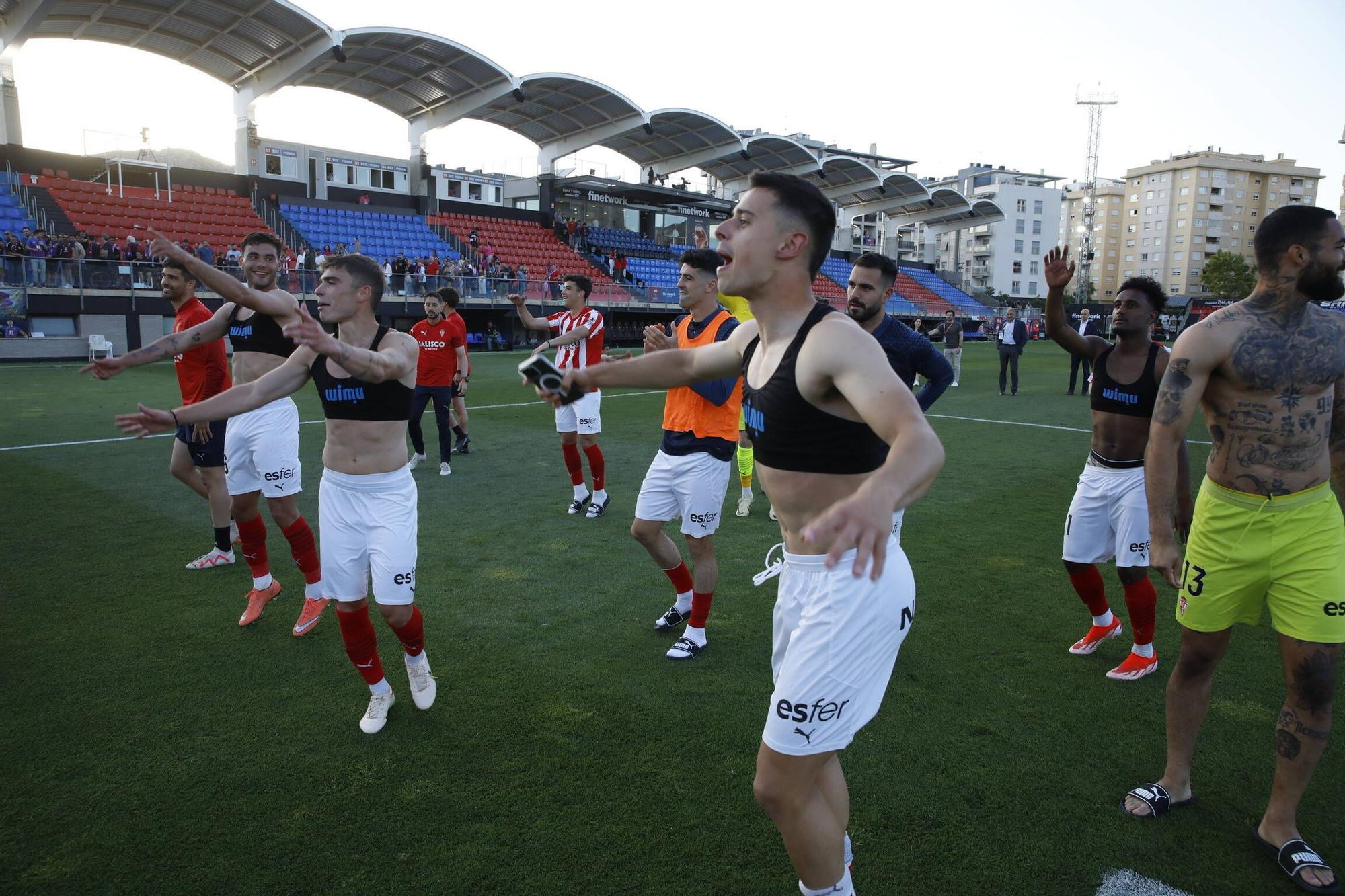 EN IMÁGENES: Así fue el partido entre el Eldense y el Sporting