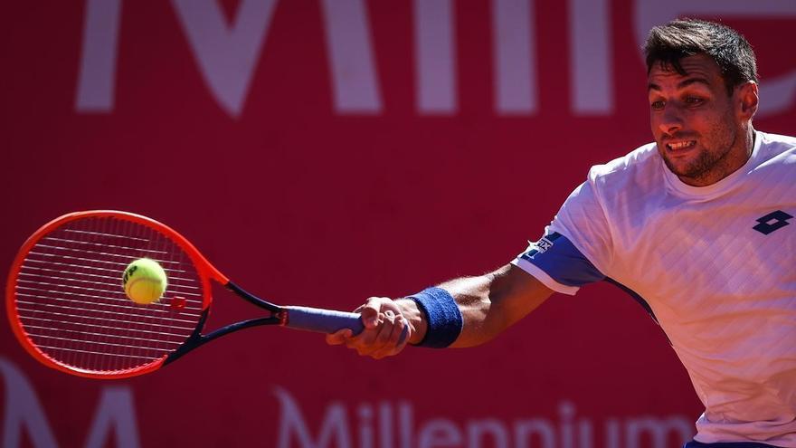 Bernabé Zapata cae en primera ronda en Montecarlo