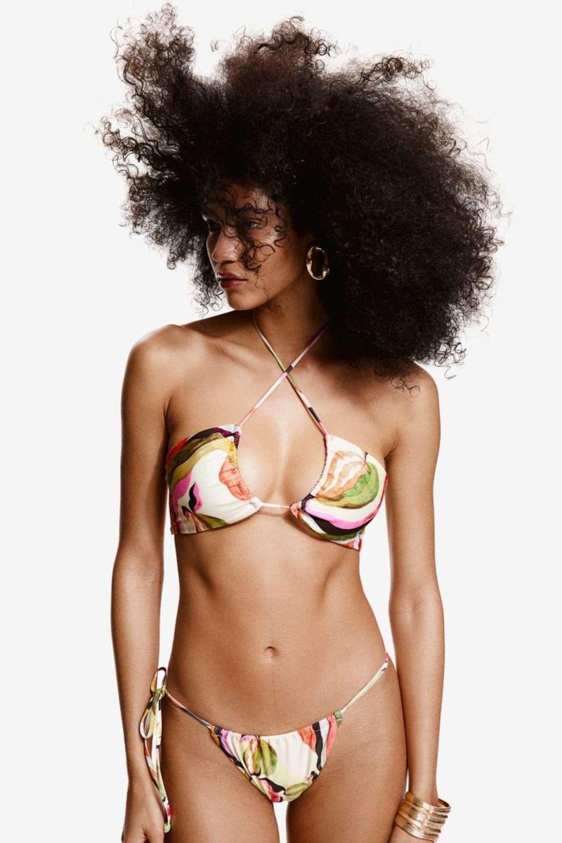 Bikini estampado multicolor