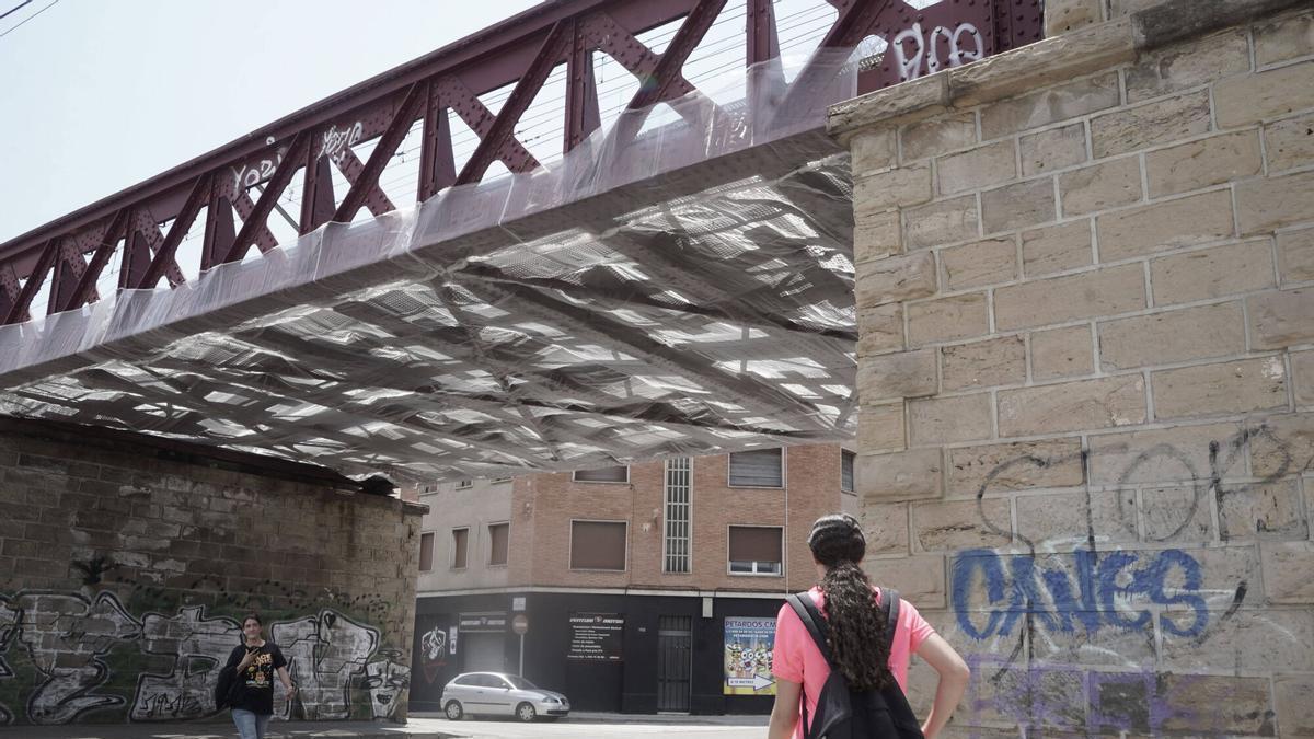 Actuació per millorar l'estat actual del Pont de Ferro de Manresa