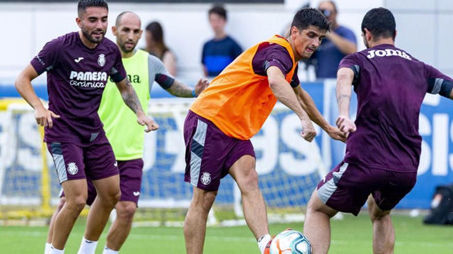 Una imagen del primer entrenamiento de la temporada.