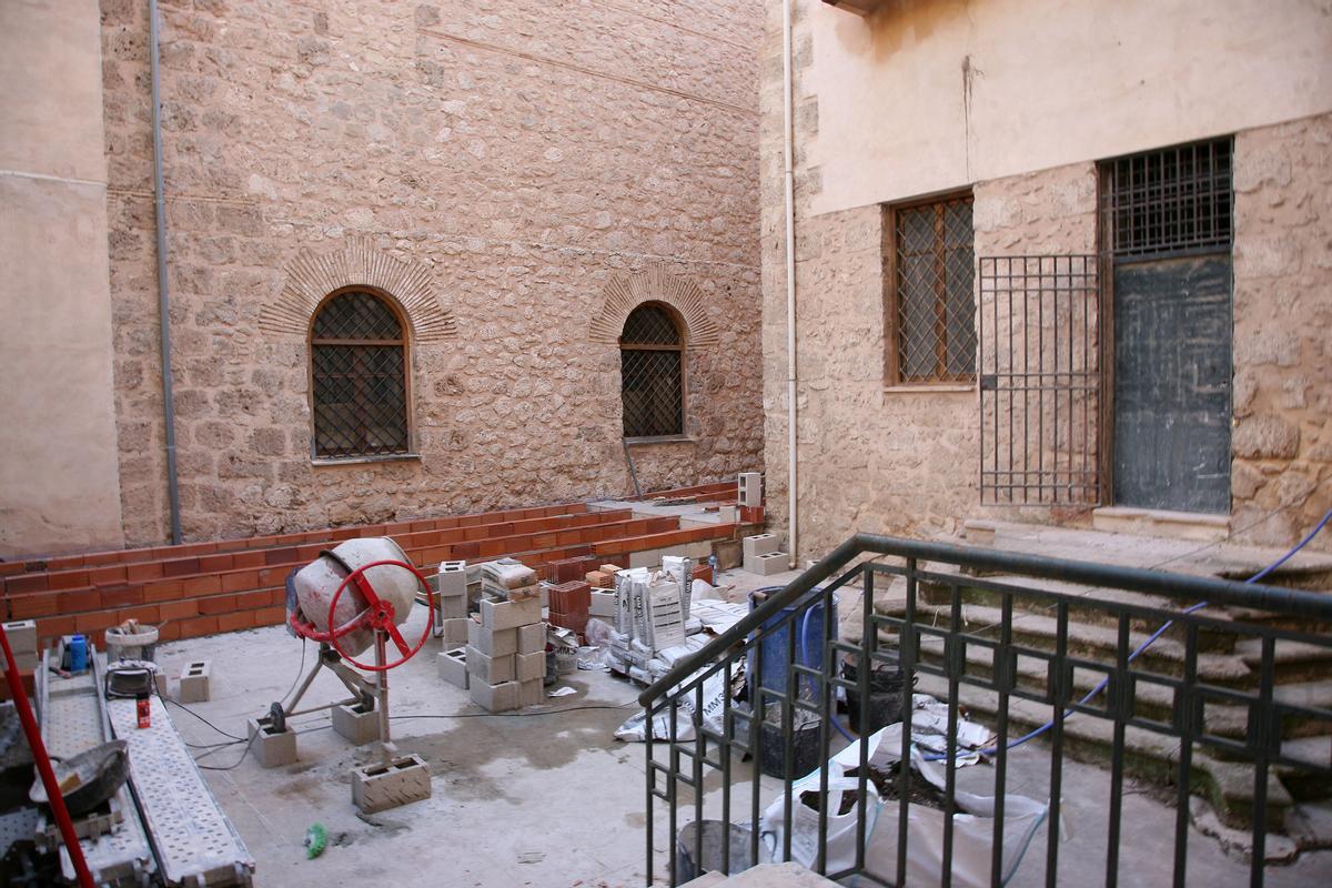 Primera fase de las obras del Museo Camilo Sesto.