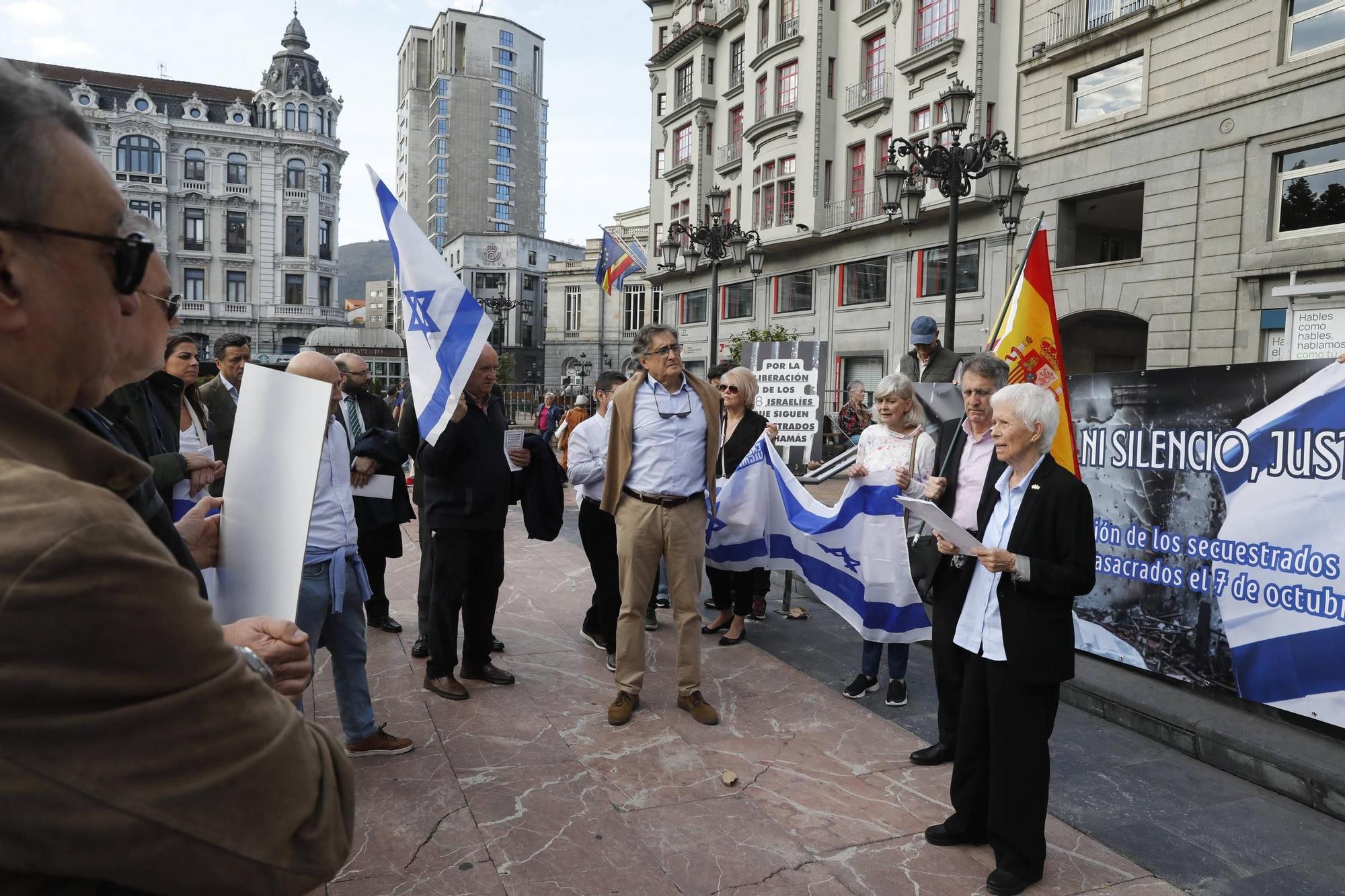 Concentración de la Asociación Judía en Asturias