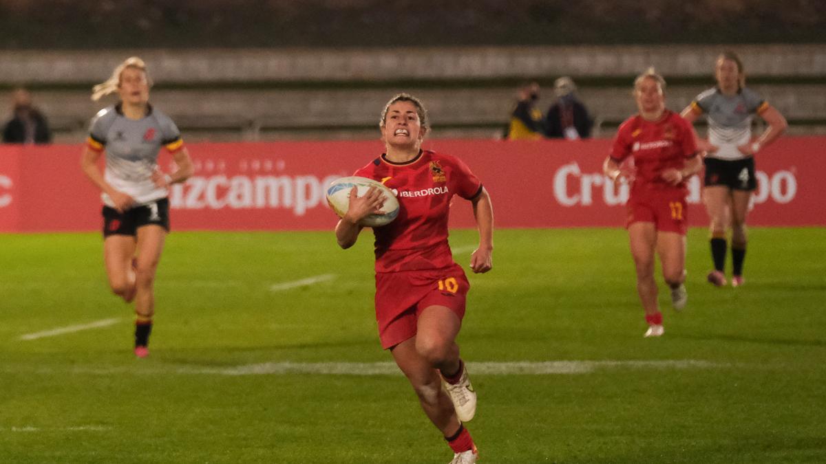 Las imágenes de las Series Mundiales HSBC de rugby 7 en Málaga