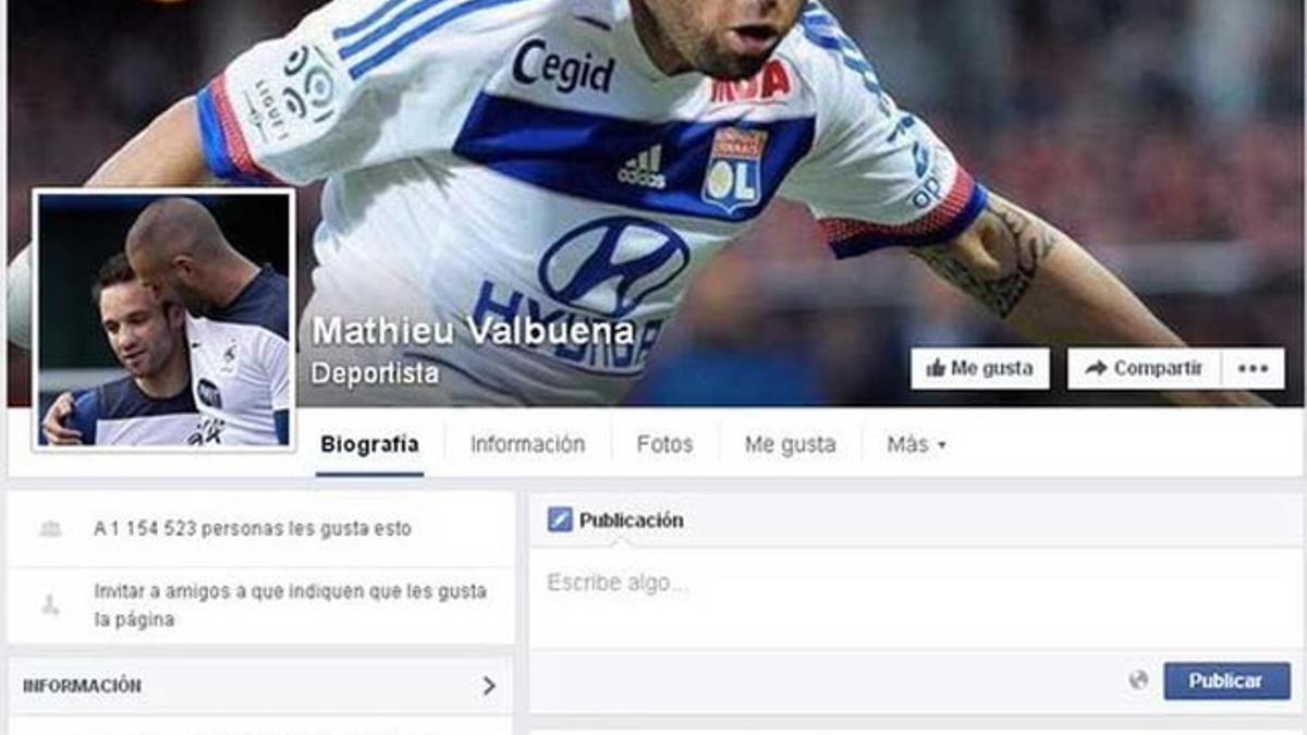 Valbuena cuelga en Facebook una foto con Benzema