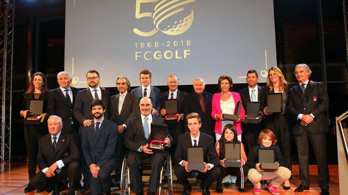 Pasado, presente y futuro del golf catalán se reunió en el Fórum