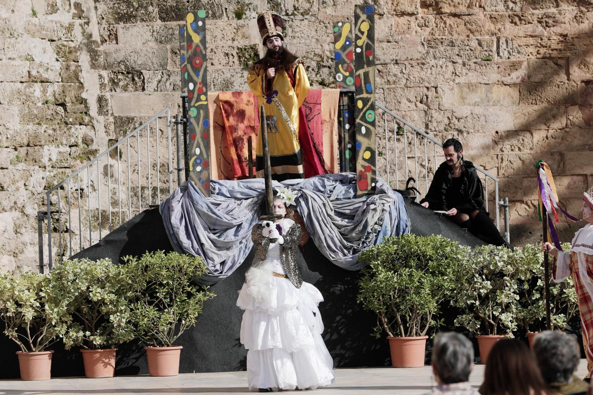 Representación de la 'Adoració dels Reis' en Palma