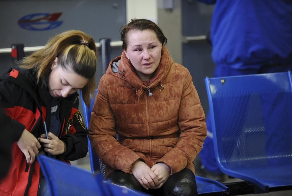 Accidente de avión en el aeropuerto de Rostov