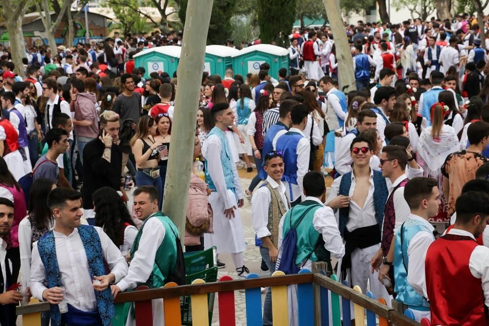 Ambiente en el Jardín de la Fama en el Bando de la Huerta