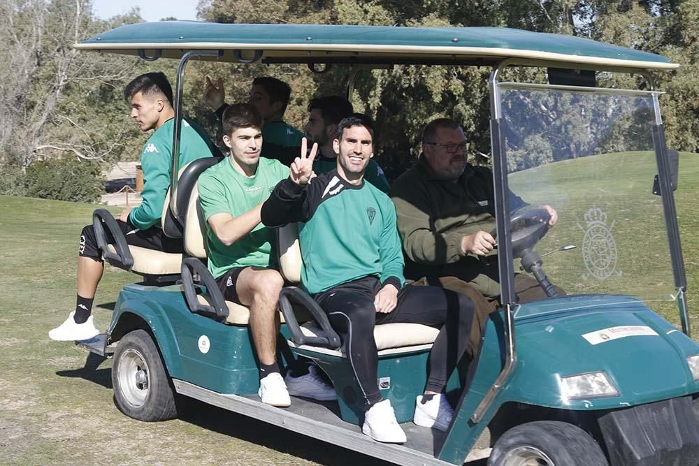 Último sesión del Córdoba CF en Montecastillo.