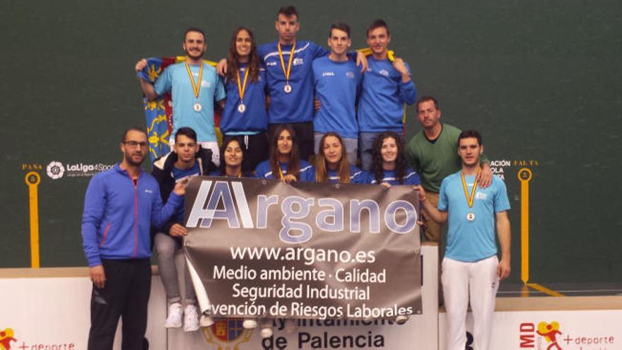 La selección valenciana copa el podio en el Nacional