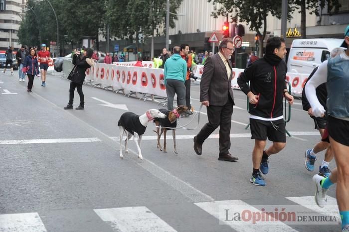 Salida Maratón y Media Maratón de Murcia