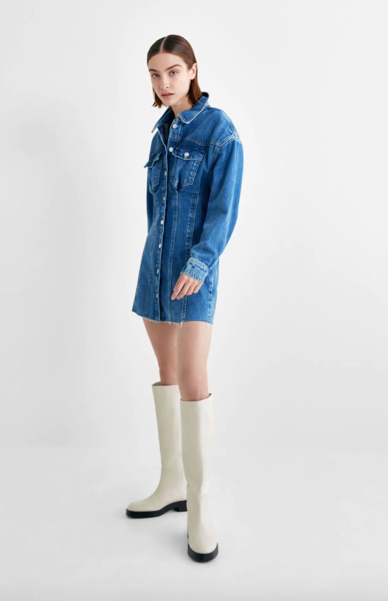 llenar hígado posición La nueva obsesión de Instagram son estas botas blancas altas y planas de  Zara - Woman