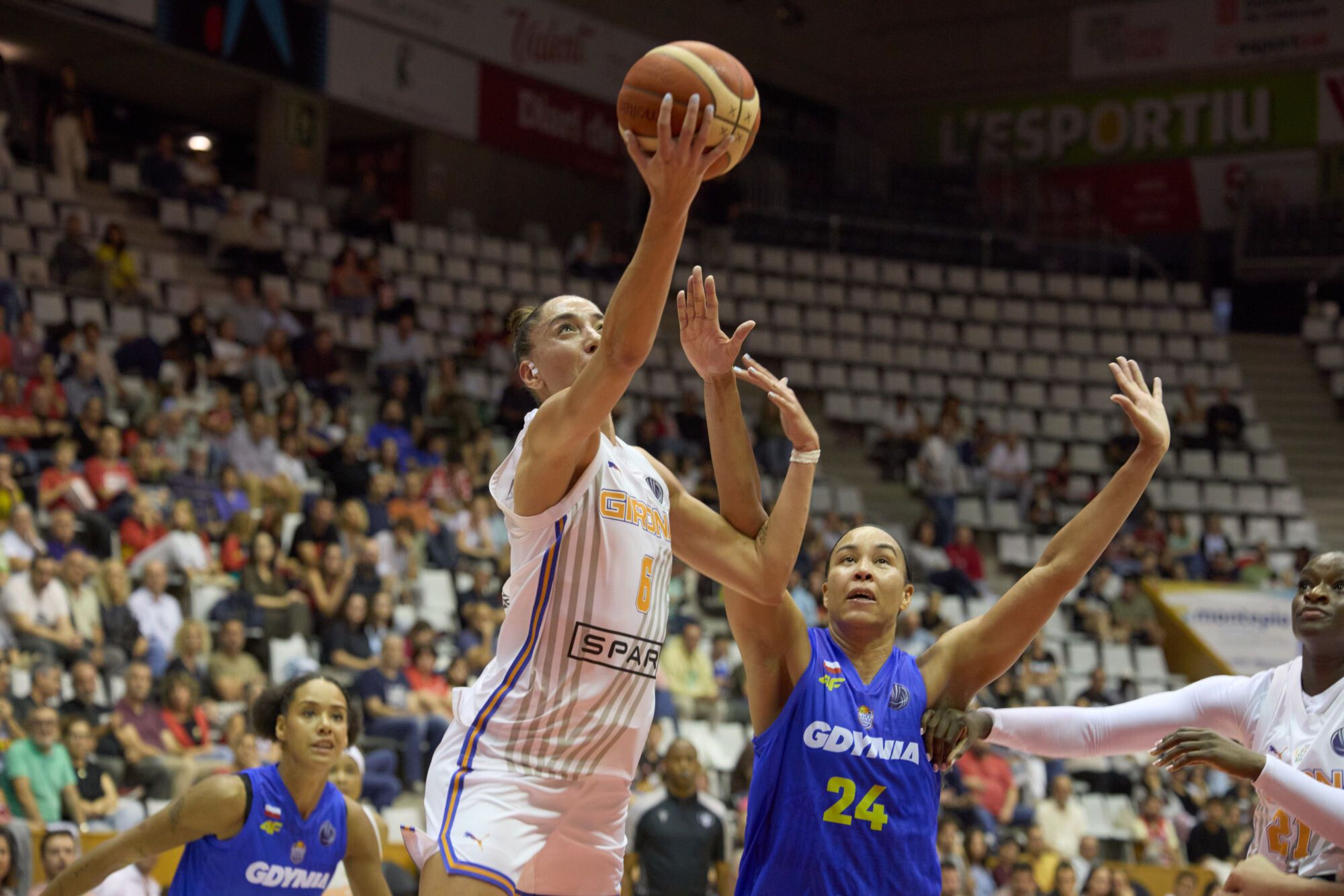 Partit d´ Eurolliga Spar Girona-Gdynia a Fontajau