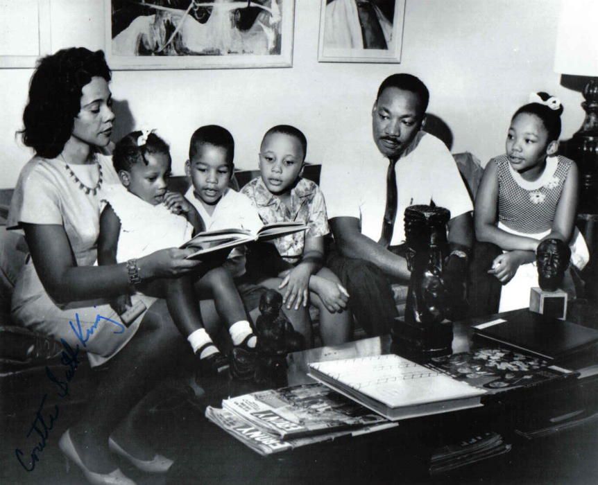 18 de junio de 1953: se casa con Coretta Scott. Tendrán cuatro hijos
