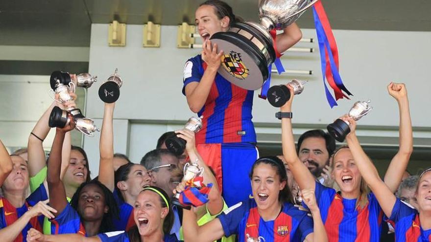 El Barcelona de la ovetense Irene del Río gana la Copa de la Reina al Atlético