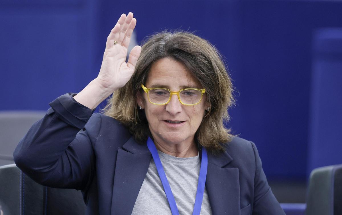 La vicepresidenta de Transición Limpia, Justa y Competitiva, Teresa Ribera.