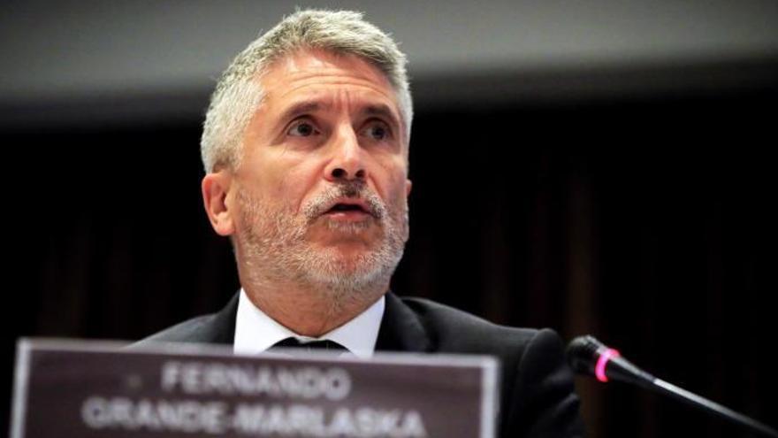 El ministro del Interior, Fernando Grande-Marlaska.